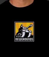 Official Newgrounds shirt.