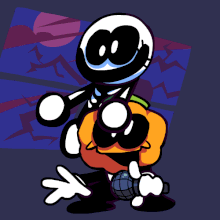 Skid And Pump Friday Night Funkin Wiki Fandom Includes completely unique sprites and alterations of the tracks spookeez and south to have sans text sound from undertale! skid and pump friday night funkin