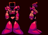 Dust Man's exclusive design in his song Inferno of the Vengeful One.