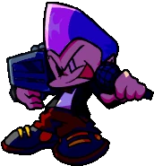 Dark Right Pose (Left pose as opponent)