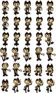 Spritesheet (Cartoon Bendy)