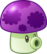 Puff Shroom's design in Plants Vs Zombies 2.