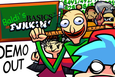 Baldi's Basics Lineup!! by OddiBee on Newgrounds