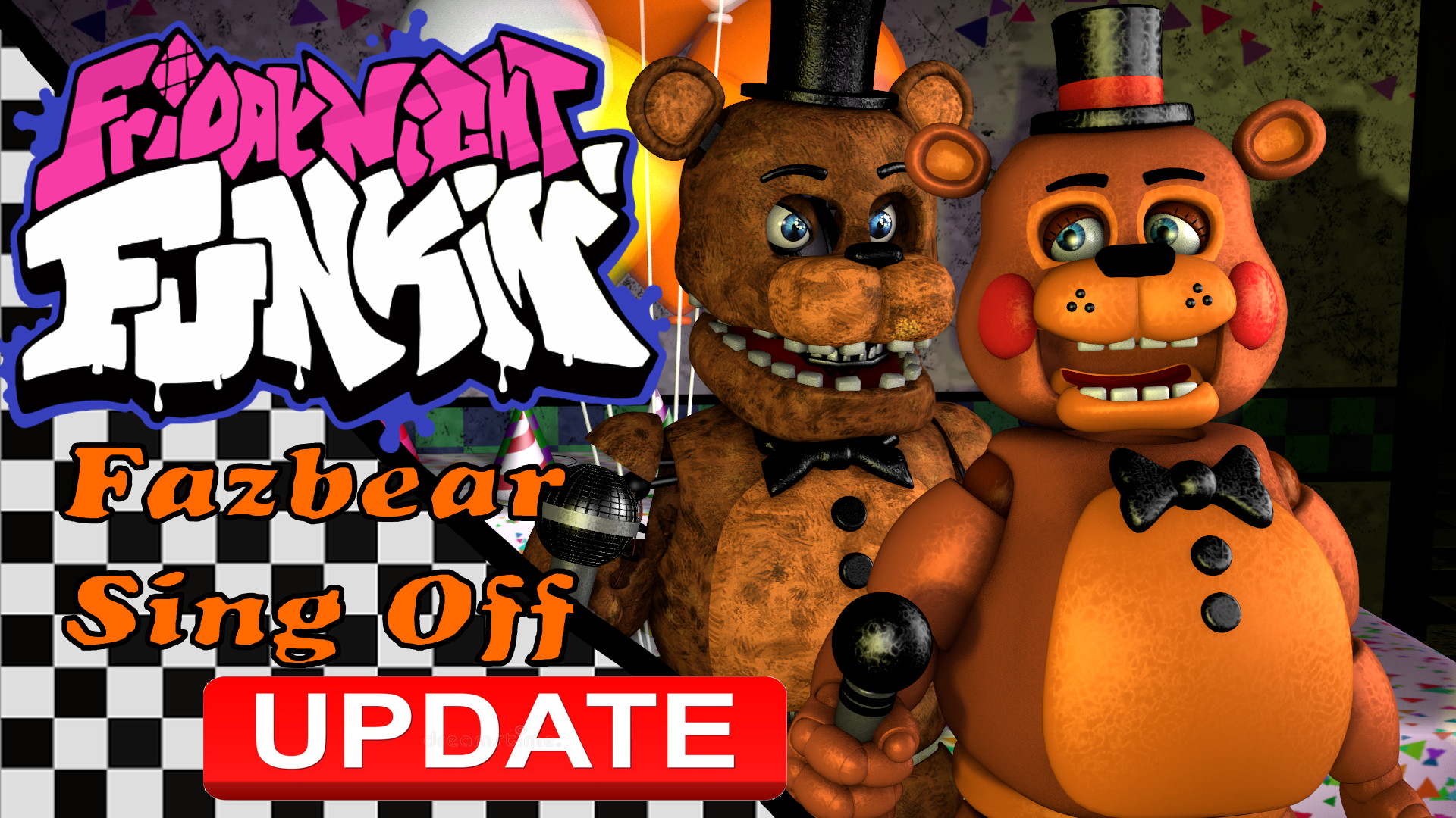 FNaF World: Classic Withered Animatronics Complete! (Mod) 