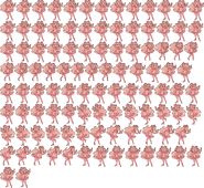 Rosie's shaded Week 2 sprite sheet