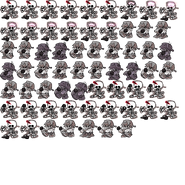 Walking sprite sheet