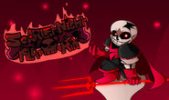 DustTrust Scarlet Flare Sans, a character for the upcoming mod Scarlet Night Flarin'