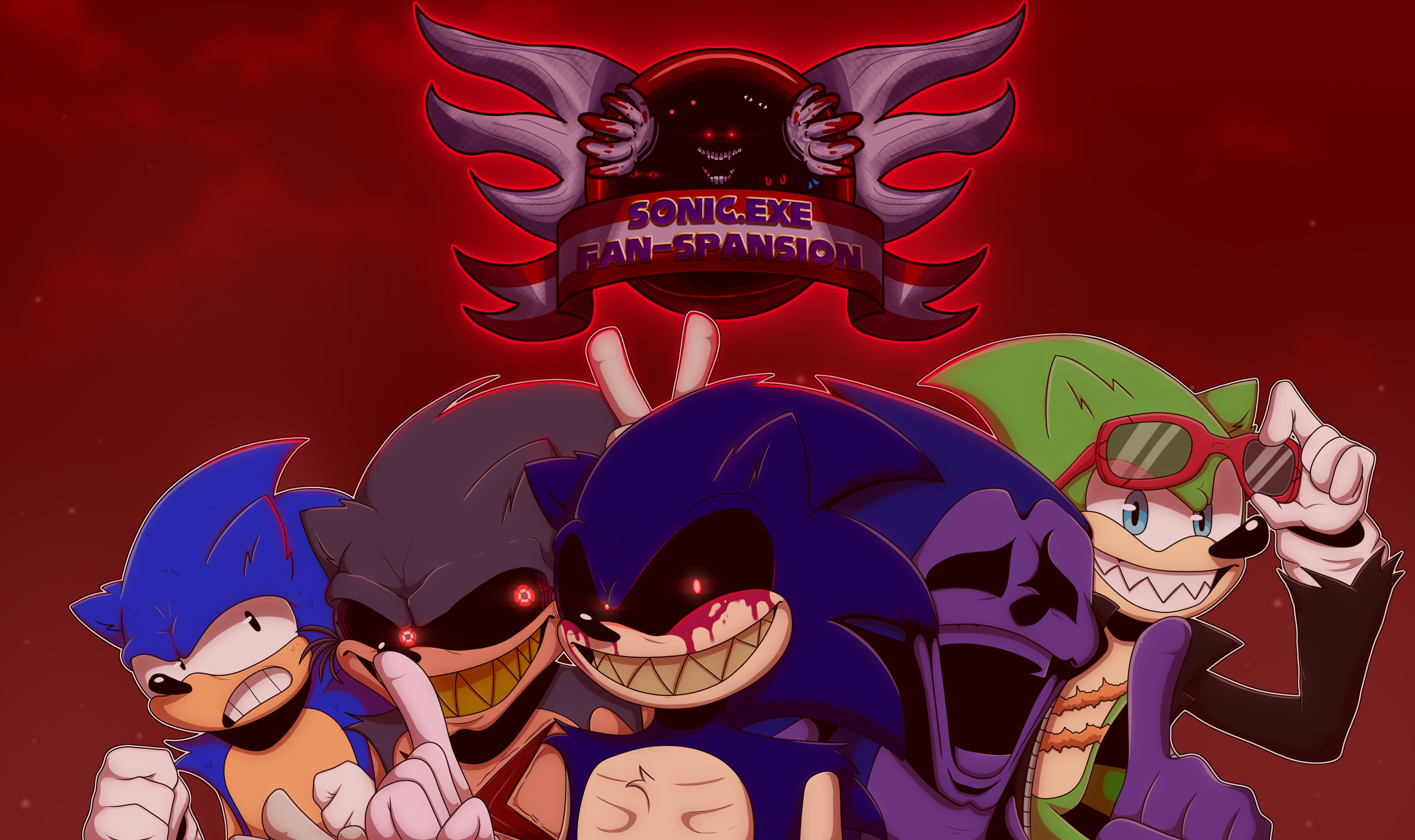 Vs Sonic.EXE: The Fanspansion | Funkipedia Mods Wiki | Fandom