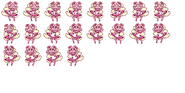 Title screen Rosie sprite sheet