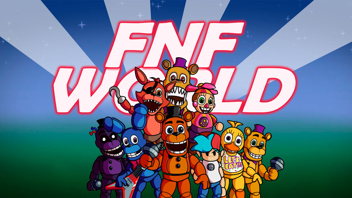 Team Fnaf Sister Location In Fnaf World (Mod) 