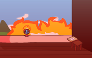 Static Background of Hot Day with the Effects.