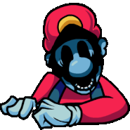 Drowned Mario's idle. (Legacy)