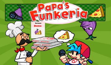 Papa's Funkeria - Papa Louie over Pico [Friday Night Funkin'] [Mods]