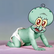 Canon Squidward's shameful replacement, Baby Squidward