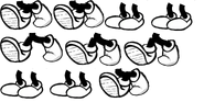 Misery (2) legs sprite sheet