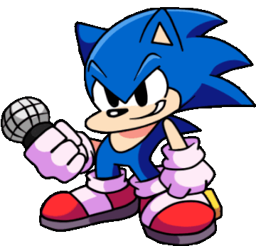 FNF Sonic Sprite by StarCat on Twitter in 2023  Character design, Sonic  fan art, Sonic and shadow