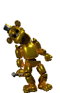 Bite Golden Freddy's poses.