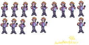 Angry sprite sheet