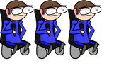 Scared at the end of Insanity sprites (2.0)