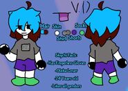 Skychi male reference sheet by veebluesama.