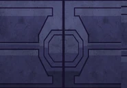 A door originally intended for Identity Crisis