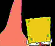 Faceless SpongeBob and Patrick's original appearance