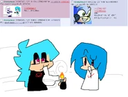 An image of Skyblue smoking crack in front of NuSky. (Found in the files)