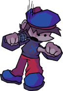 Static right miss pose