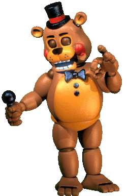FNAF 2 mod blue withered freddy by Mihaniso - Game Jolt