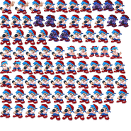 HD Bf's Sprite sheet. [Exported from .fla file]