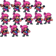 Liz's sprite sheet