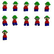 Cheating sprite sheet