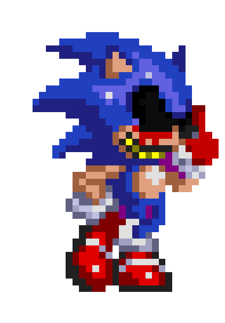 iTysonnation..- (LOSERASS!!!! :0) ▷ 🇵🇸 on Game Jolt: Sonic FNF Sprites  Week 6 Pixelated