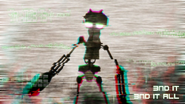 An image posted by the Twitter account, showing Animatronic Squidward in the cutscene after beating the Custom Night in Five Nights At The Chum Bucket. [121]