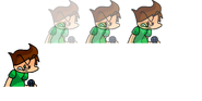 Sunset Dialouge sprite sheet