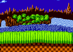 Sonic in Green Hill Zone [Sprite Animation/2K Special] 