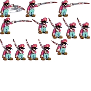 Attack sprite sheet