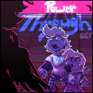 The cover art for Power Through, the fourth song of Week 2