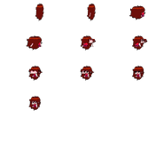 Girlfriend dialogue sprite sheet