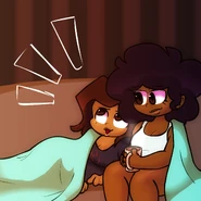 Art of Sunday and Carol by bbpanzu