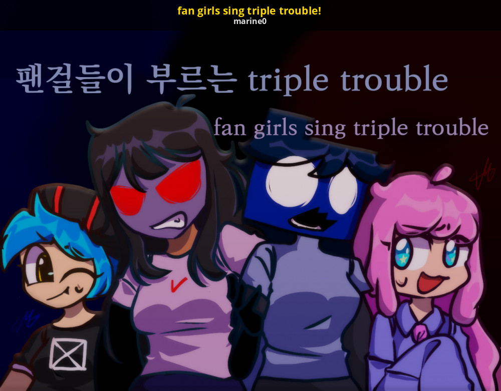 Triple Trouble but FNF cast, Funkipedia Mods Wiki, Fandom