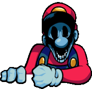 Drowned Mario's idle.