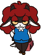 Aggretsuko Girlfriend, as seen in Busy Work