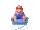 Mario on a Chair