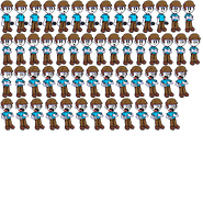 Nonsense being surprised spritesheet