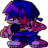 Static dark left pose