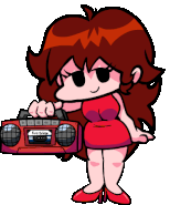 Girlfriend as she appears in the Bonus Week (HQ).