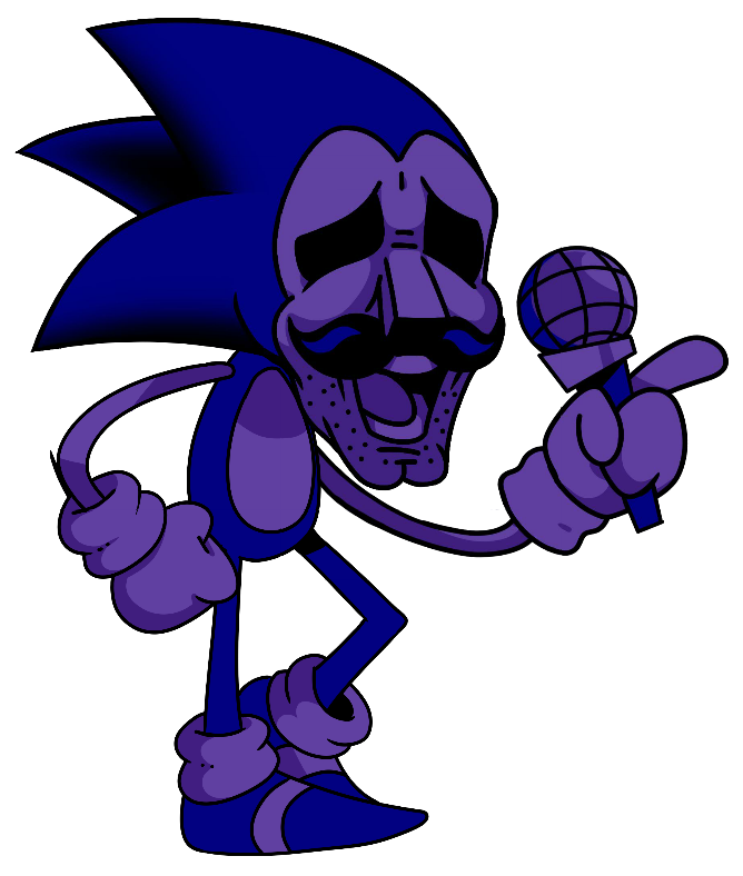 I saw the vs Sonic.Exe mod and looked at Majin Sonic, apparently Nintendo  themself stated that he was never ment to be scary, now I headcannon that  he actually is friendly and