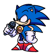 MCSonic's static idle animation.