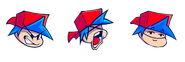 Boyfriend icons from the mod